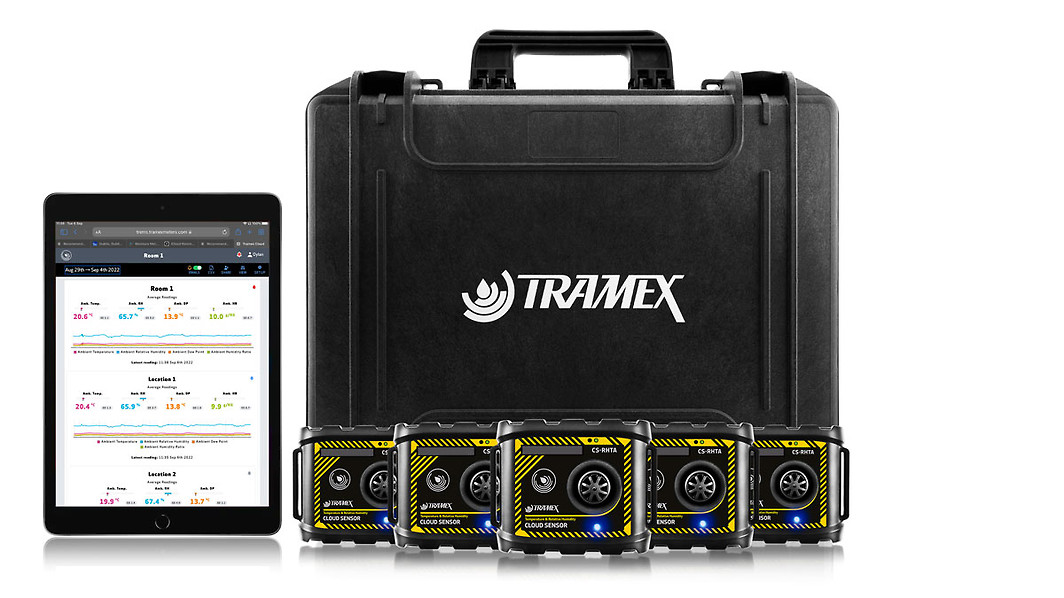 Tramex Remote Environmental Monitoring System Accessory Pack 5