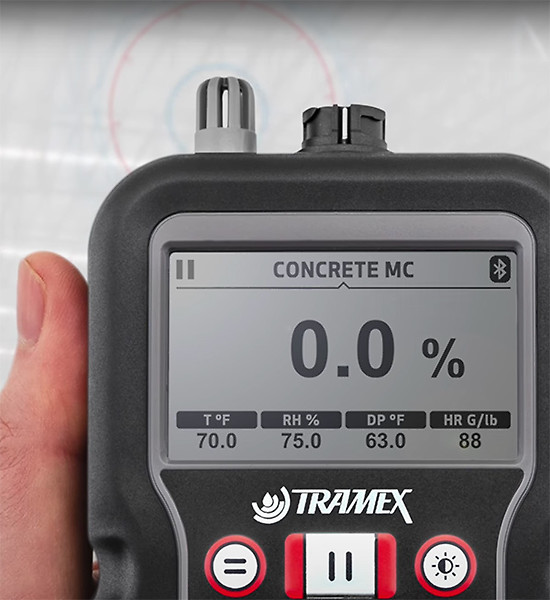 Take readings of ambient conditions