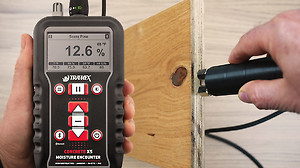 CMEX5 with wood probe