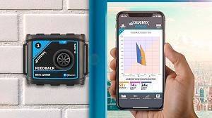 Tramex FeedBack DataLogger DL-RHTA on Wall with App
