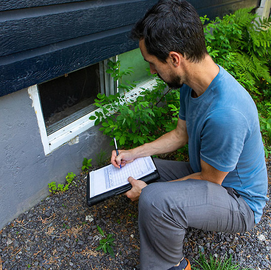 Exterior Walls moisture inspection